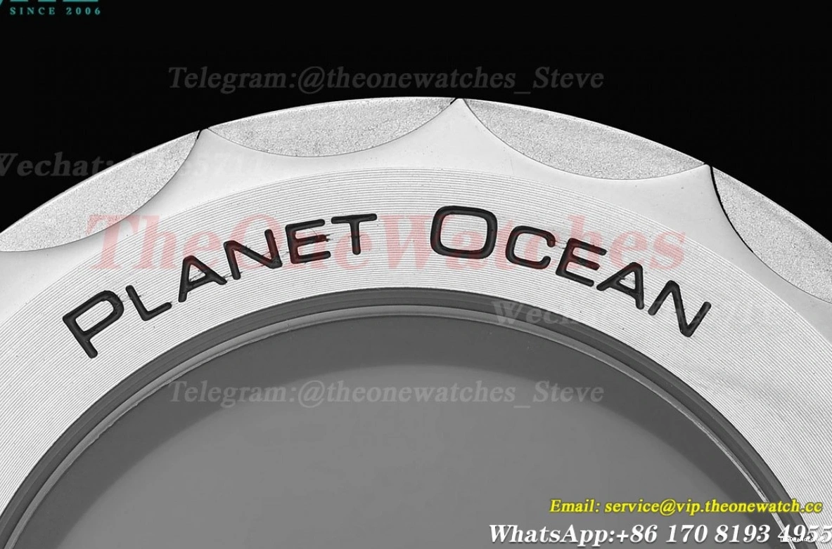 GDF Black 43mm 600m SS Seamaster SS Stk MY8215 0306